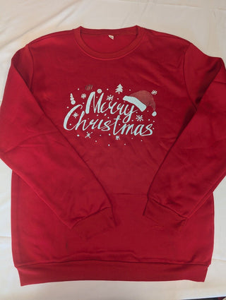 Merry Christmas Medium Red Jumper