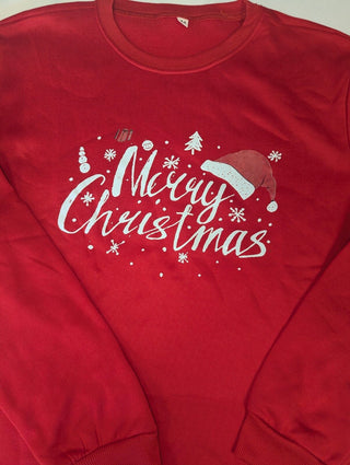 Merry Christmas Medium Red Jumper