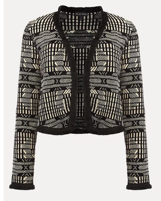 Phase Eight Samie Ikat Knitted Jacket - UK16