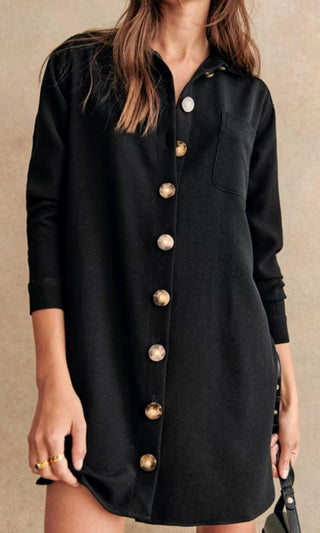 Sezane Robe Sadie Dress - Black - UK6