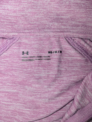 Under Armour Womans Pink Medium Half Zip