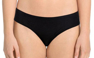 OddBalls Seamless Brazilian Briefs Black - Size 12