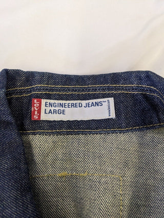 Mens Levi’s Engineered Jeans Denim Jacket Size Large Excellent Condition