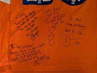 Luton Signed Birthday Present Top - Small