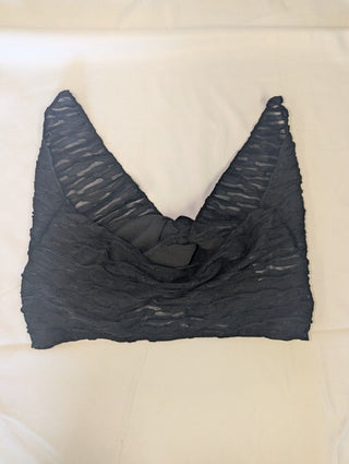 Shein Black Crop Top Small