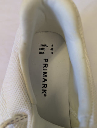 Primark White Shoes - UK 8