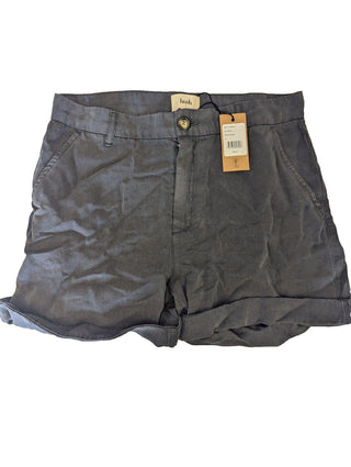 hush karli short washed black size 10