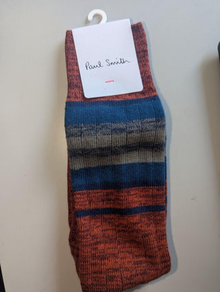 paul smith socks orange blue uk 0