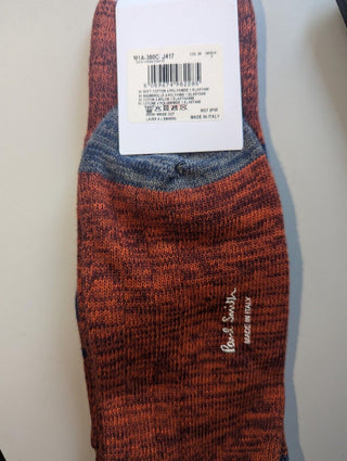 paul smith socks orange blue uk 0