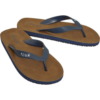 French Connection Mens Classic Logo FCUK Flip Flops Size 9