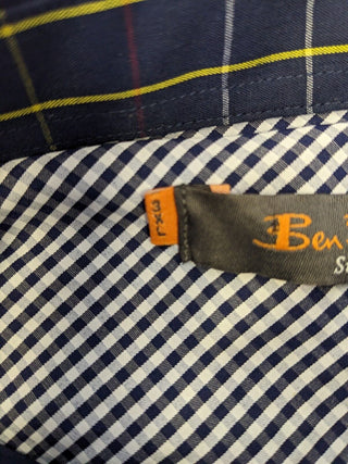 Ben Sherman Multicolured Checked Shirt Size 3XL