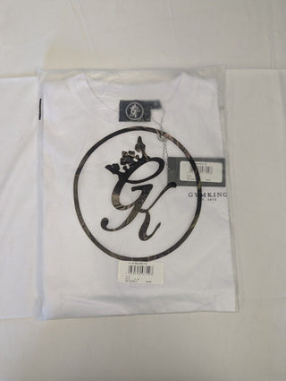 Gym King Established White Tshirt Medium