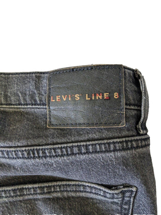 Levis Line 8 Black Wash Jeans 34/34