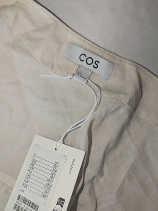 Cos Beige Shirt Womans Large