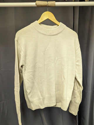 H&M Womens Jumper Long Sleeve  -  Cream White  M