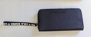 Bimba Y Lola Black Nylon Horizontal Wallet Black