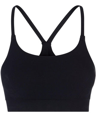 Sweaty Betty Foundation Seamless Stretch-Jersey Yoga Bra Small Black