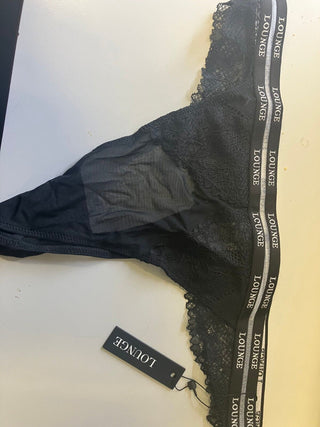 Lounge Underwear Thong L Black