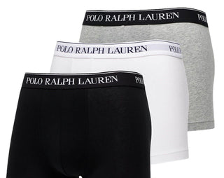 RALPH LAUREN POLO Stretch Cotton Boxer Trunks 3 Pack