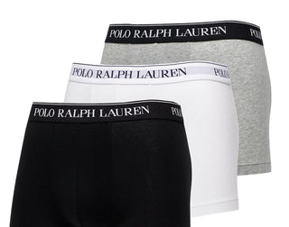 RALPH LAUREN POLO Stretch Cotton Boxer Trunks 3 Pack