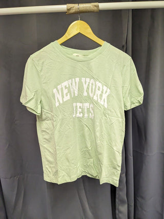 H&M New York Jets T shirt Green Medium