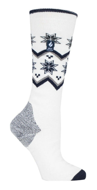 HEAT HOLDERS - Womens Ultra Thin Long Warm Thermal Ski Socks