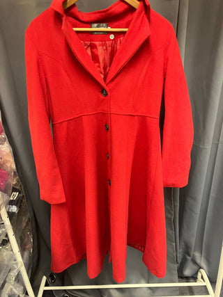 Flex Supply Lined Red Coat Size XL