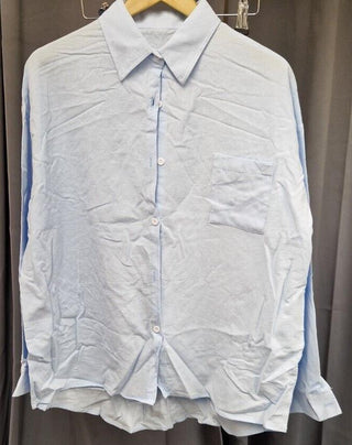 Unbranded 100% Cotton Shirt & Trousers - Blue - XXL