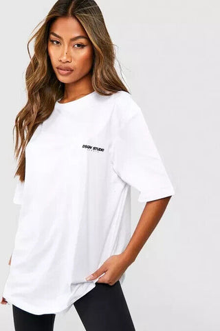 BooHoo Dsgn Studio Sports Gym T-shirt - XS