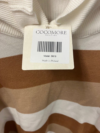 cocomore boutique beige white turtle neck M