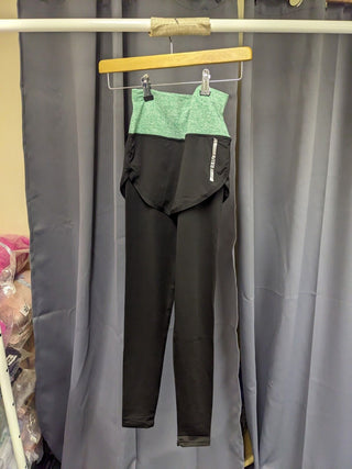 Unbranded Leggings Green Black Medium