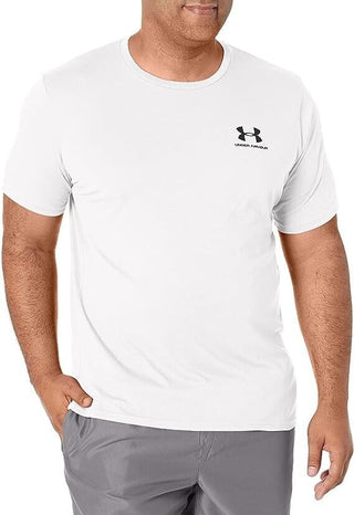 Under Armour Men's Sportstyle Short-Sleeve T-Shirt - White Medium