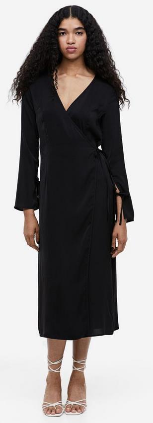 H&M Satin wrap dress - XL