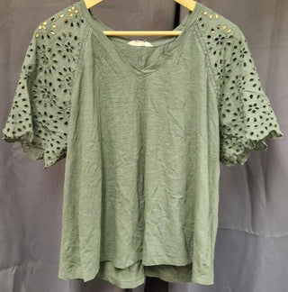 PER UNA Top V-Neck - Antique Green - 20