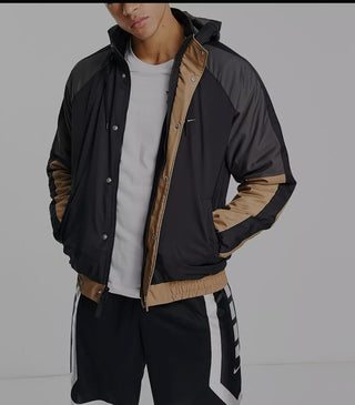 Nike Basketball Seasonal Exploration DNA Colourback Jacket in Black