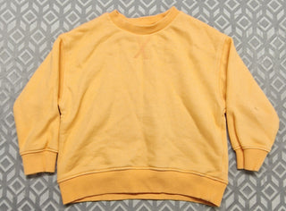 Zara Orange Crew Neck Sweatshirt - 3-4 yrs