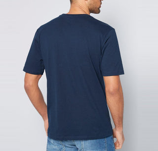 Studio Basic Crew Neck Regular Fit T-Shirt - Navy XL