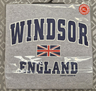 Windsor England Grey T-Shirt - XL