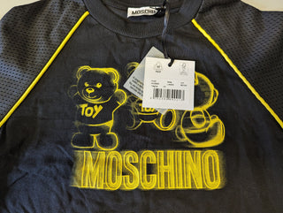 Moschino Boys T-shirt Teddy Print - Black 4years