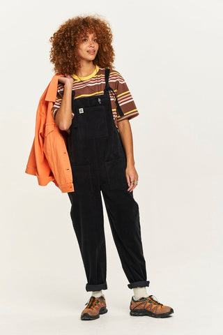 Yuk and Yak Original Dungaree: ORGANIC CORDUROY - Black 12R