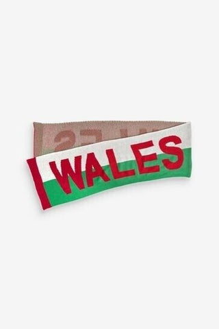 Wales Knitted Scarf