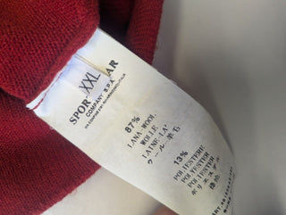 Stone Island Red Knit Jumper XXL