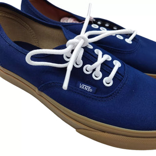 Vans authentic gumsole eclipse trainers navy